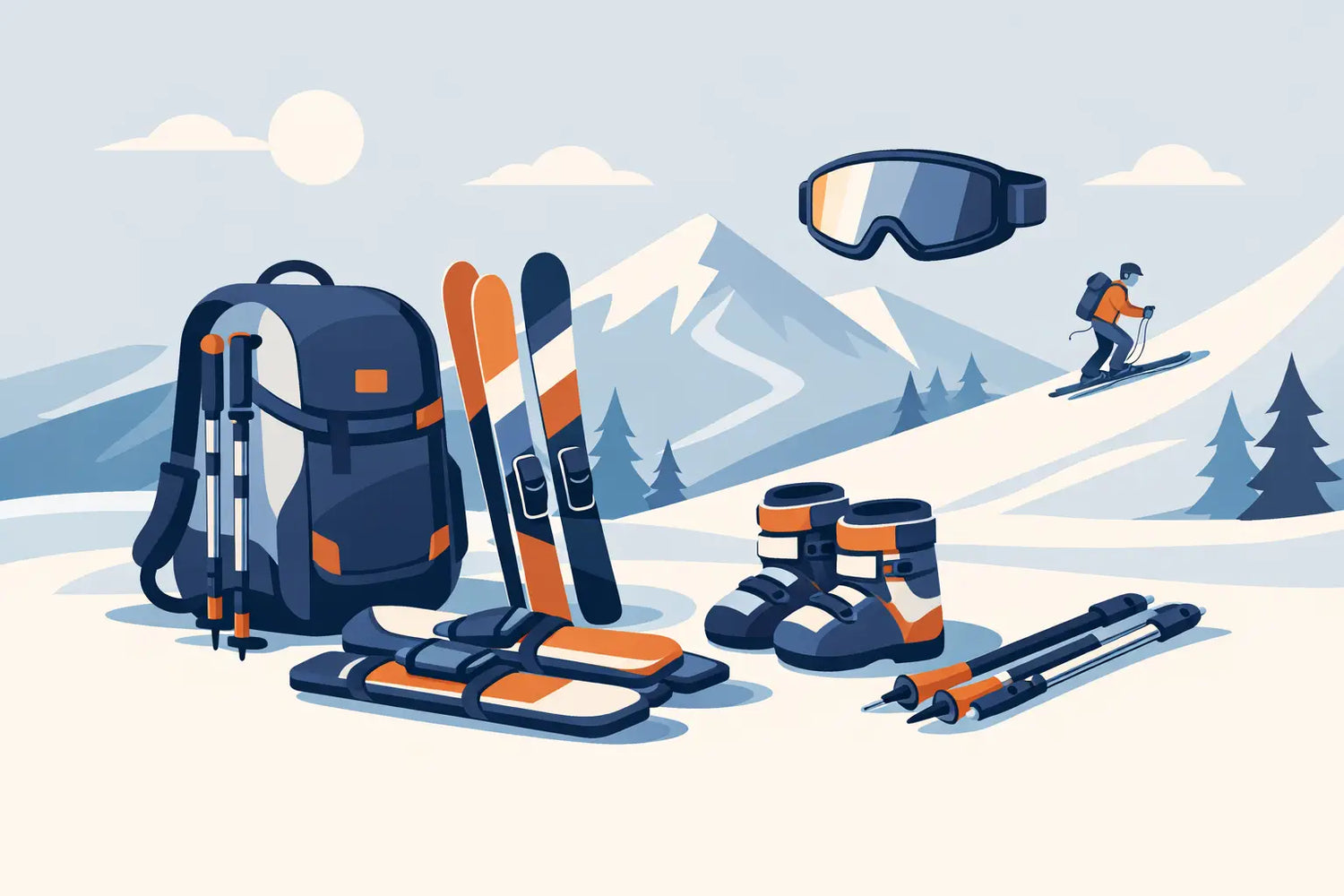 Portable Ski Equipment That Makes Sense