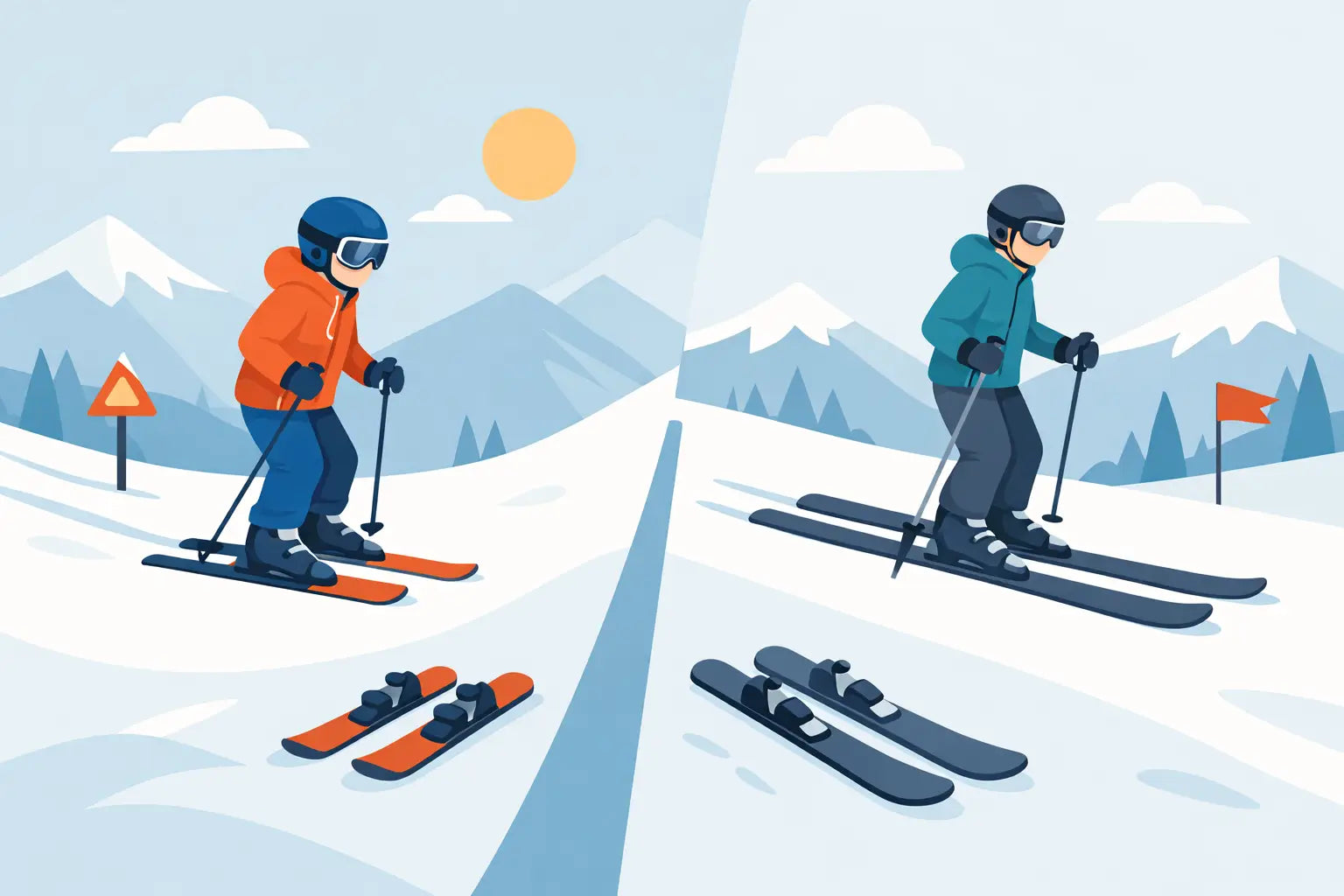 Are Short Skis Safer for Beginners?