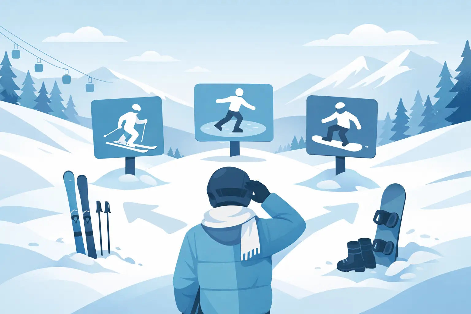 Best Winter Sport for Nervous Beginners?