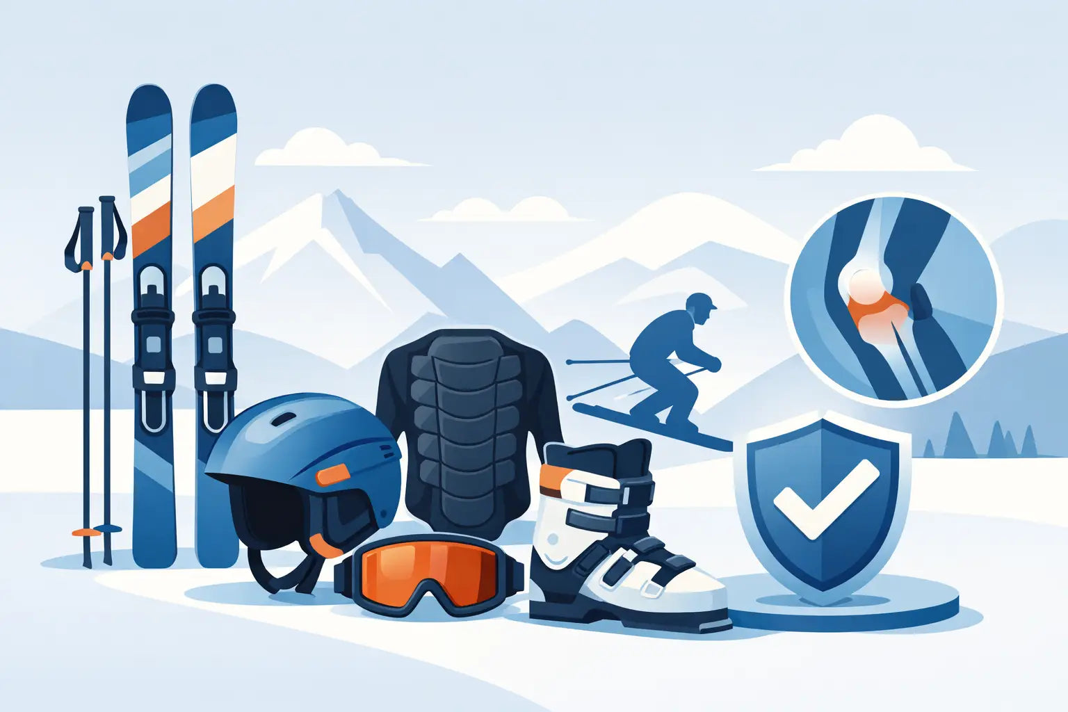 Ski Gear With Less Injury Risk That Makes Sense